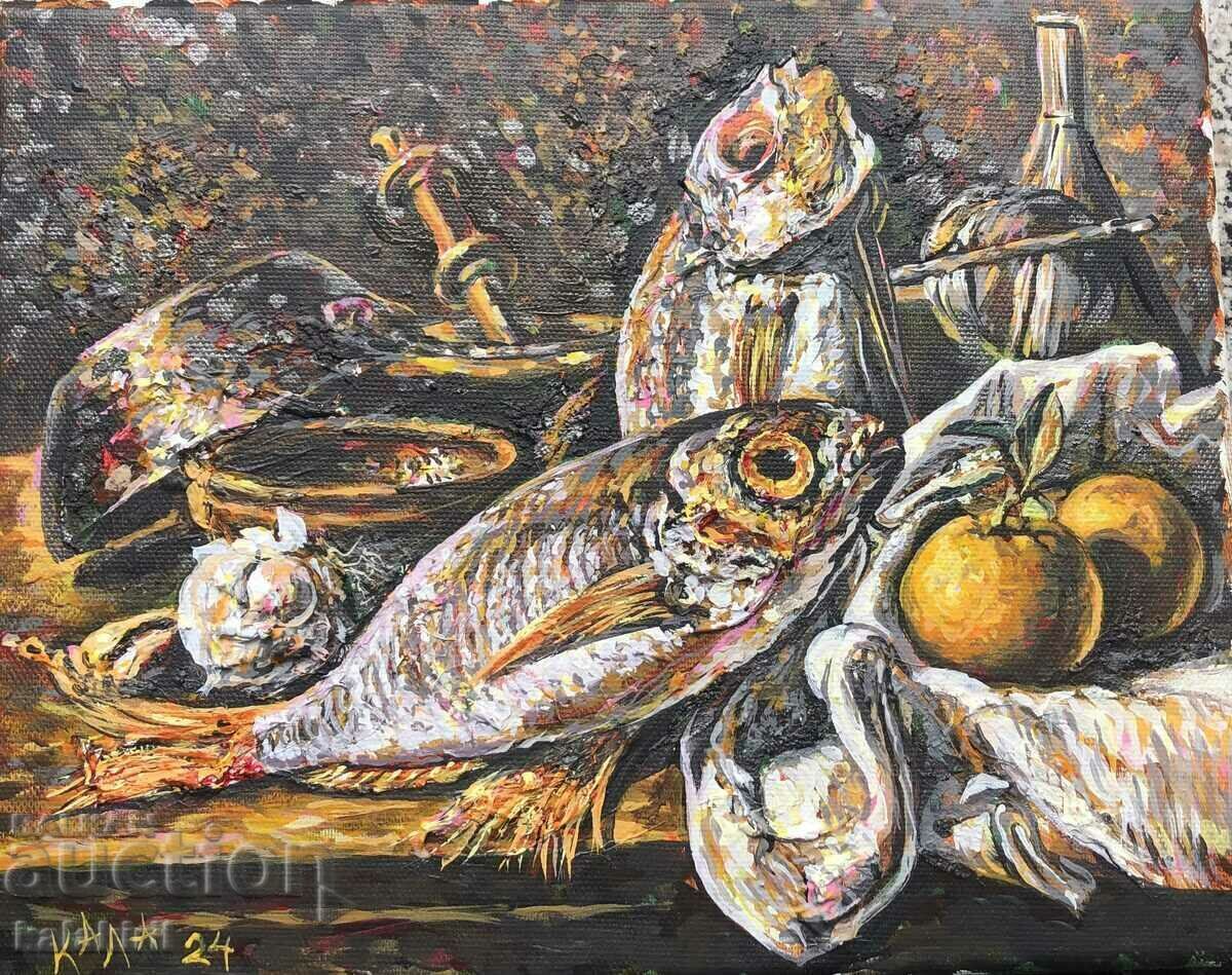 "Νεκρή φύση με ψάρια" "Νεκρή φύση με ψάρια"