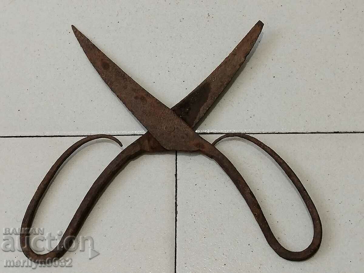 Antique forged scissors wrought iron scissors - 5 Antique forged scissors wrought iron scissors - 5