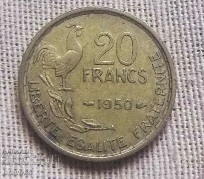 Γαλλία - 20 fr.1950