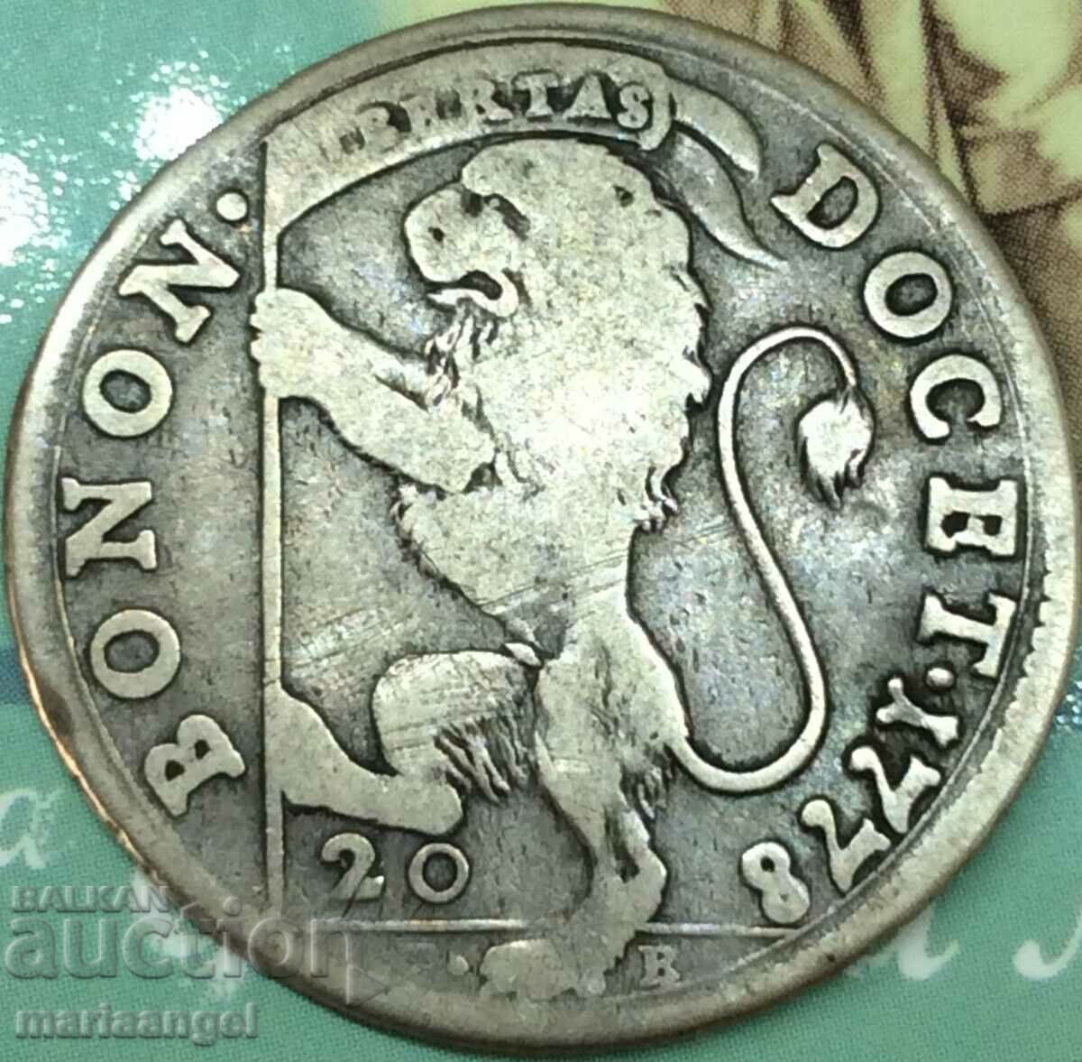 20 болонини 1778 Ватикан сребро - рядка