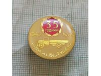 Badge - 35 years SPTUA N. Botushev