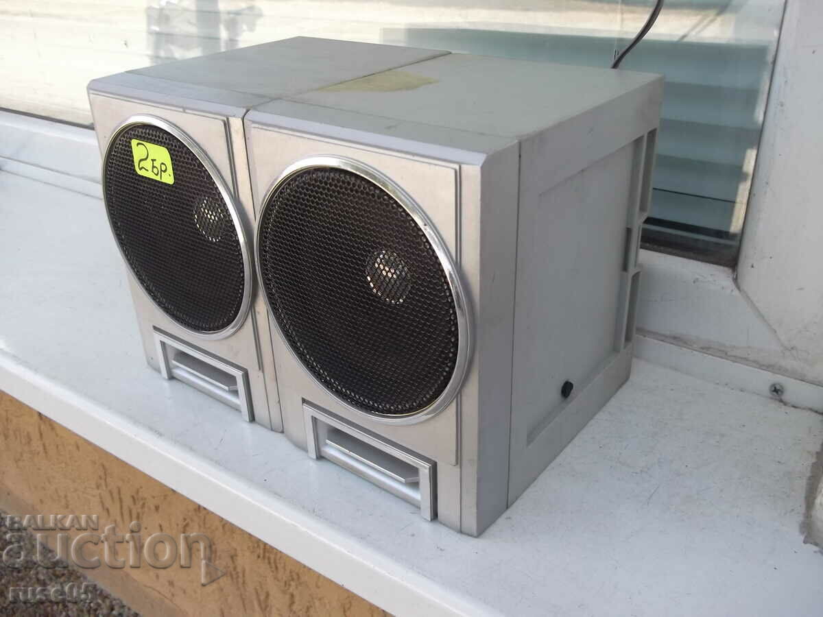 Lot of 2 pcs. speakers working - 2 - 5 Lot of 2 pcs. speakers working - 2 - 5