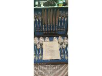 ANTIQUE ARISTOCRATIC RUSSIAN CUTLERY SET