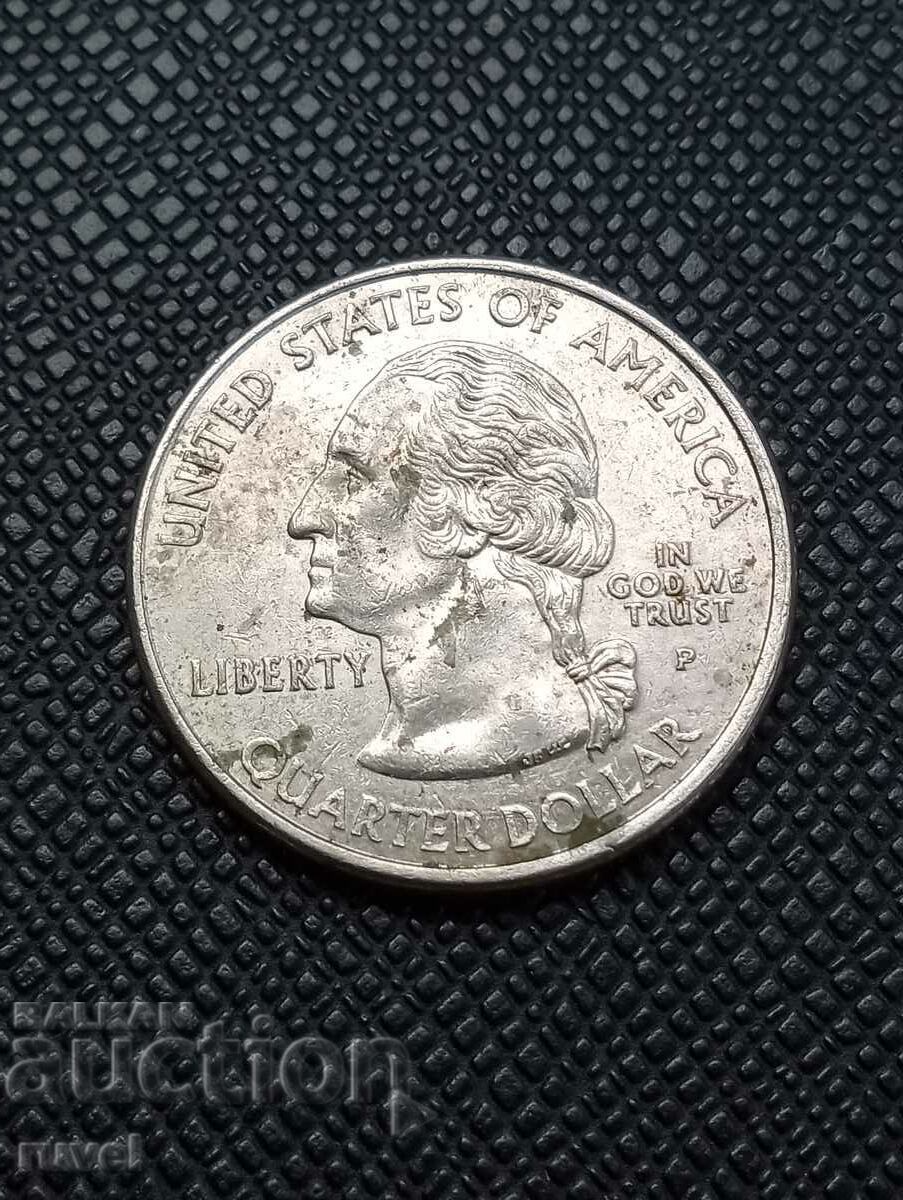 Τρίμηνο Δολάριο ΗΠΑ 2000 με τιμή 0.80 BGN | € 0.41 Τρίμηνο Δολάριο ΗΠΑ 2000 με τιμή 0.80 BGN | € 0.41