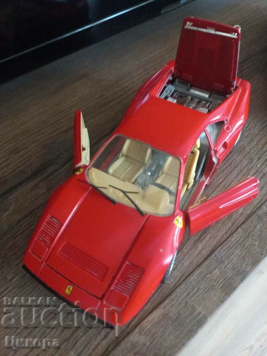 Delivery of METAL TROLLEY FERRARI GTO 1984 BURAGO 1/24 Delivery of METAL TROLLEY FERRARI GTO 1984 BURAGO 1/24