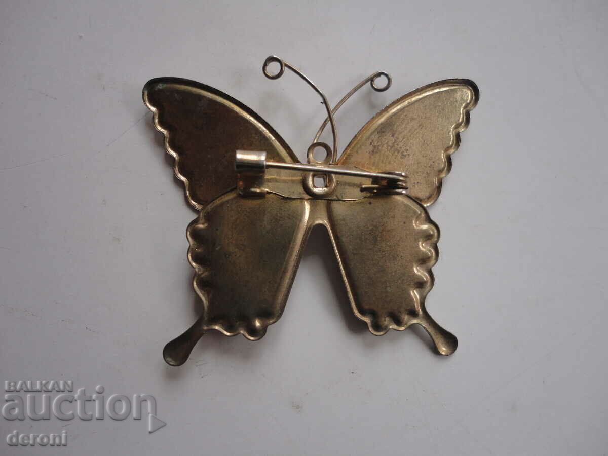 Gilt enamel brooch 47 - 5 Gilt enamel brooch 47 - 5