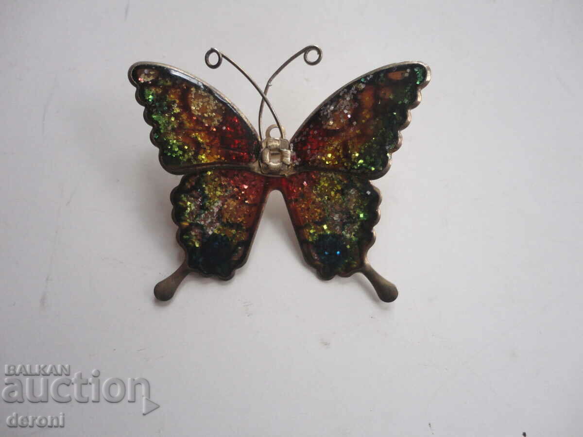 Gilt enamel brooch 47 - 6 Gilt enamel brooch 47 - 6