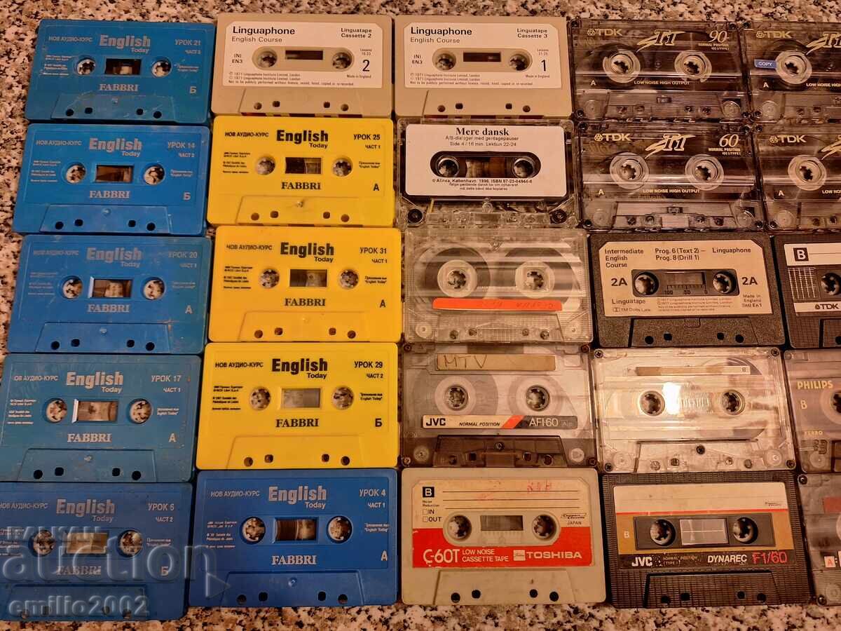 Audio cassettes 40pcs without boxes 03