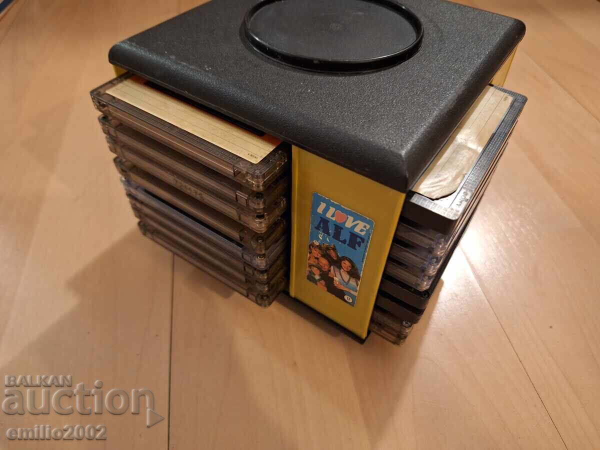 Sony audio cassettes 32pcs in a carousel stand - 5