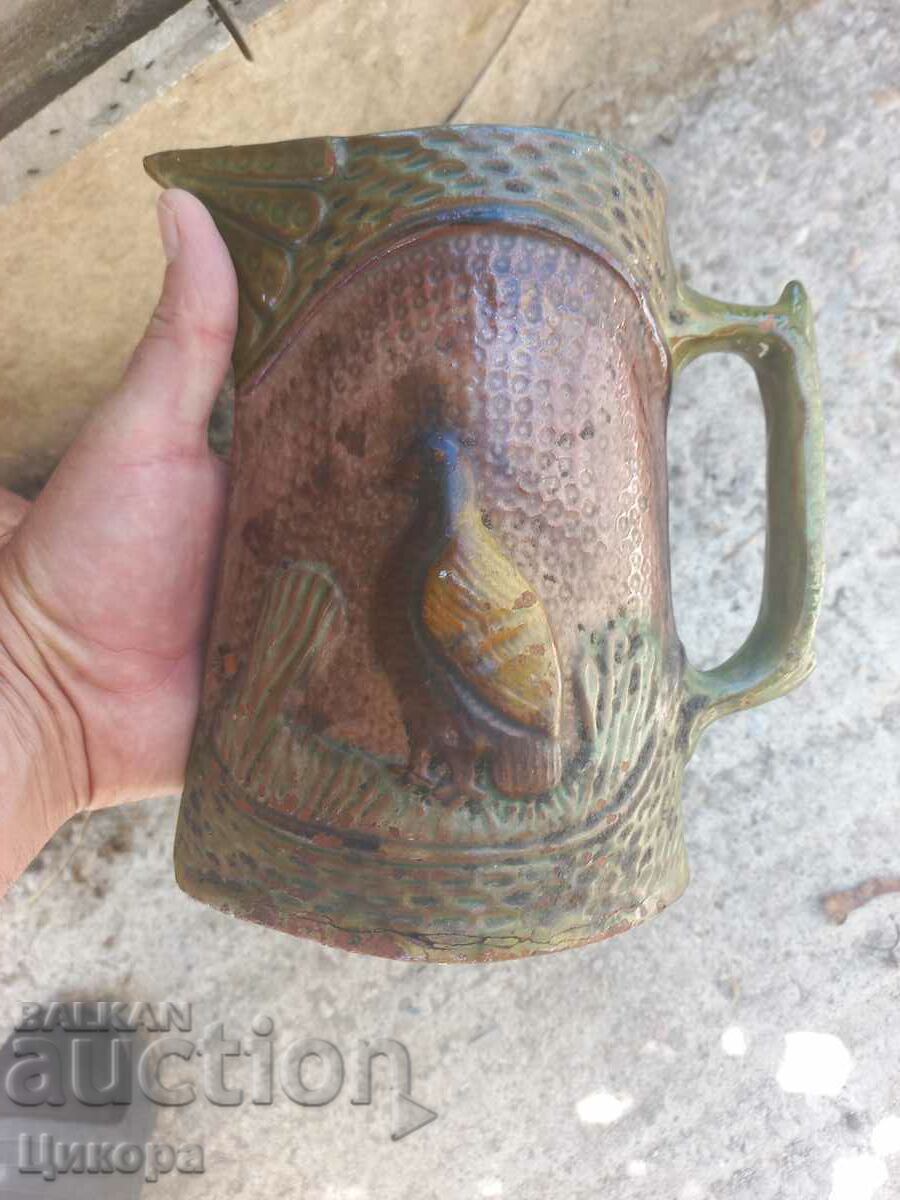 OLD CLAY POT CERAMIC KRONDIR with price 120.00 BGN | € 61.36