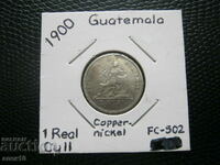Гватемала   1  реал   1900