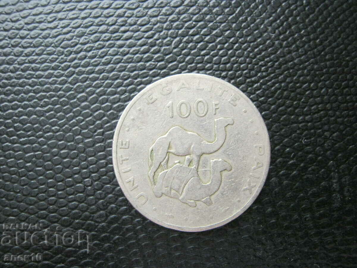 Джибути  100  франк  1977