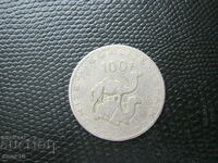 Djibouti 100 francs 1977