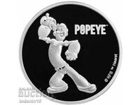 1 oz. Silver Popeye 2024 - insula Fiji