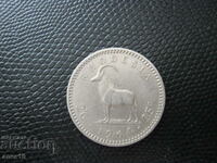 Rhodesia 25 cents 1964