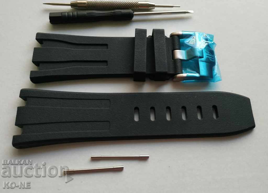 Audemars Piguet silicone strap with price 80.00 BGN | € 40.90 Audemars Piguet silicone strap with price 80.00 BGN | € 40.90