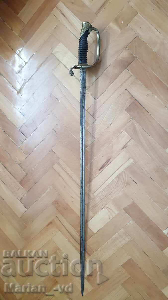 Old French battle saber