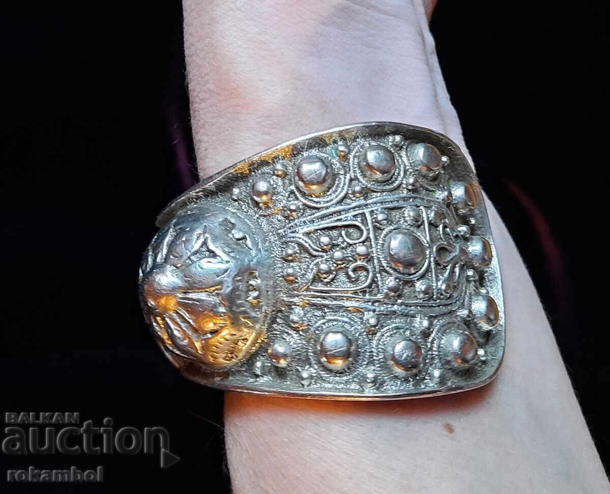 Renaissance silver slingshot bracelet. - 5 Renaissance silver slingshot bracelet. - 5