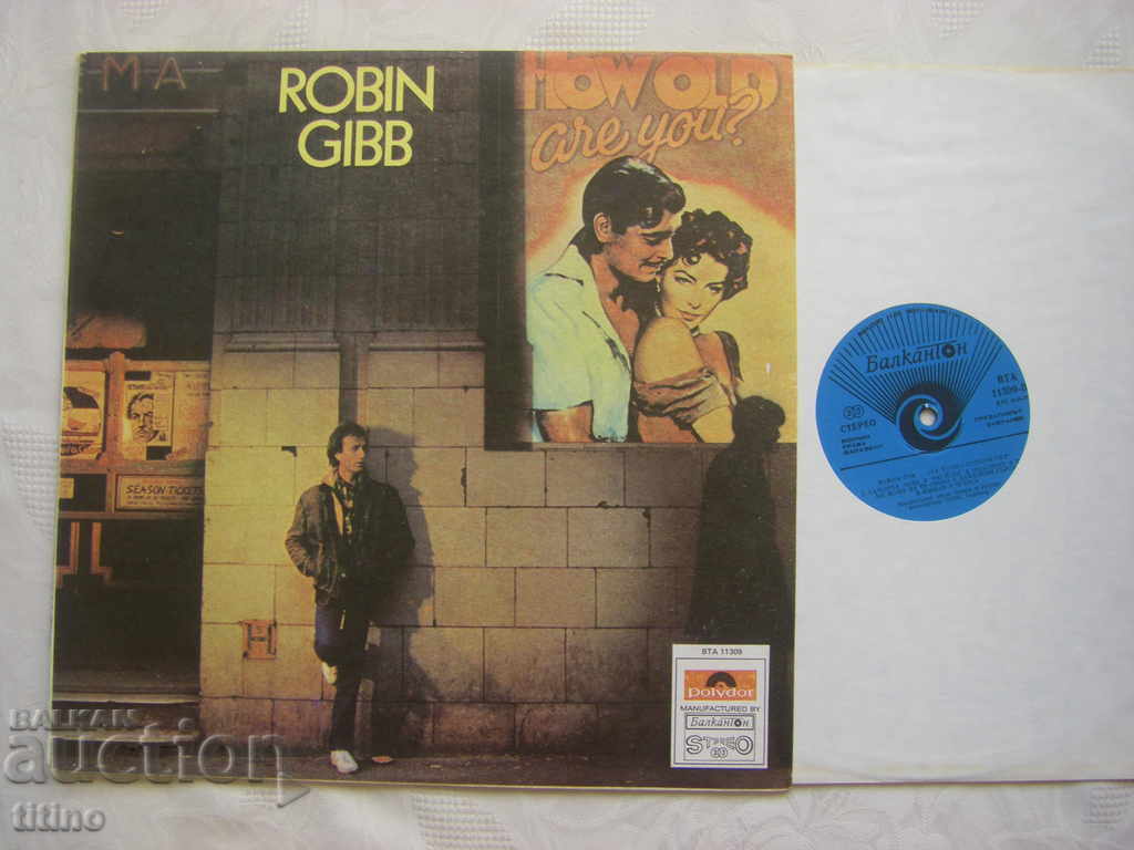 BTA 11309 - Robin Gibb. How old are you? with price 20.00 BGN | € 10.23 BTA 11309 - Robin Gibb. How old are you? with price 20.00 BGN | € 10.23