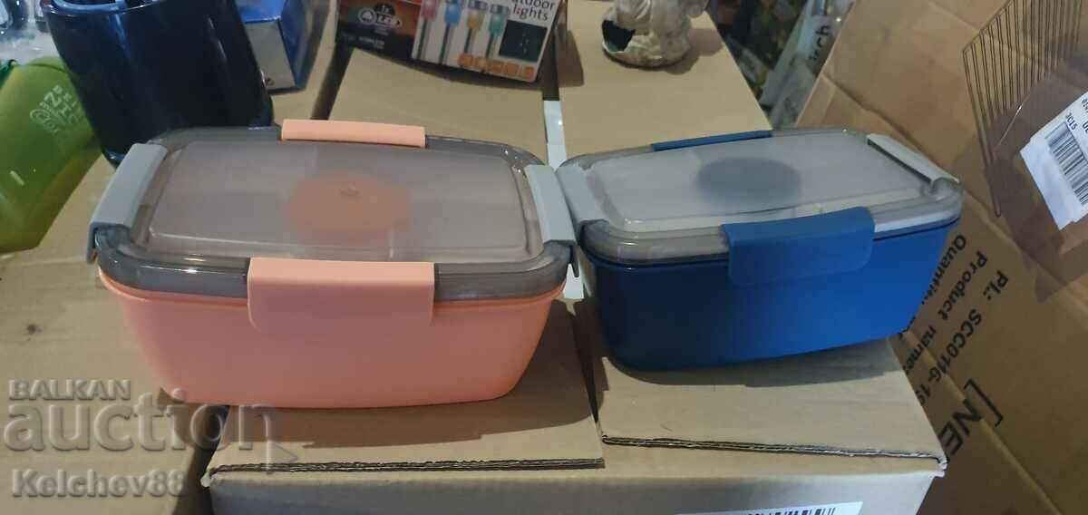 Food boxes 2 pieces