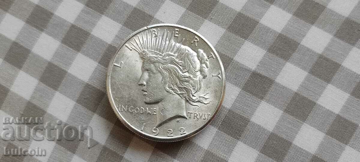 Παράδοση 1 (ΕΝΑ) ΑΣΗΜΕΝΙΟ (0.900) ΑΜΕΡΙΚΑΝΙΚΟ ΔΟΛΑΡΙΟ 1922 XF Παράδοση 1 (ΕΝΑ) ΑΣΗΜΕΝΙΟ (0.900) ΑΜΕΡΙΚΑΝΙΚΟ ΔΟΛΑΡΙΟ 1922 XF
