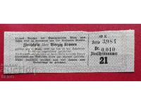 Austria-cupon 40 de coroane 1929