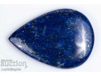 Blue lapis lazuli 55.73ct teardrop cabochon