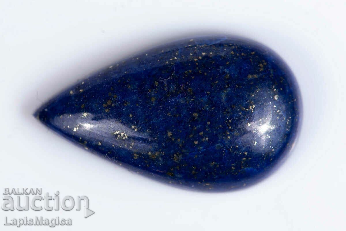 Blue lapis lazuli 24.18ct teardrop cabochon