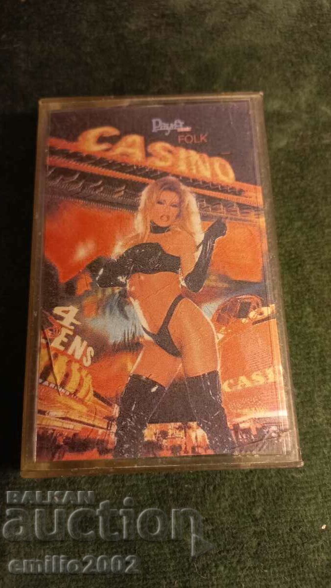 Folk casino audio cassette