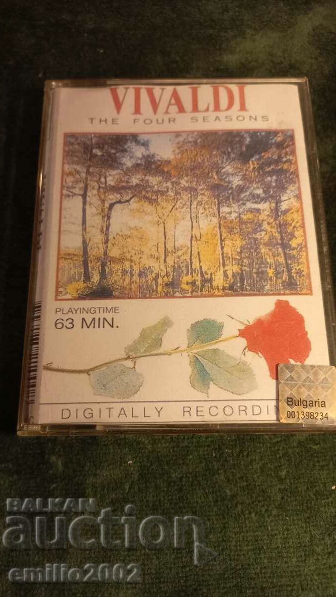 Audio cassette Vivaldi 4 seasons