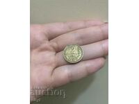 Monedă de 2 cenți din 1989 cu DEFECT