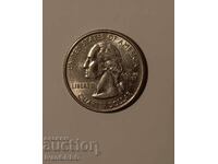 1/4 долар САЩ 2006 Невада 25 цента СЕРИЯТА С ЩАТИТЕ Монета
