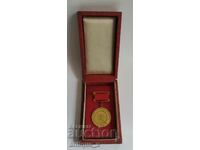 Medal-CSKA-September flag-35 years-1948-1983-with rare box