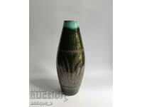 Old Bulgarian modernist author's pottery-vase-with glaze.