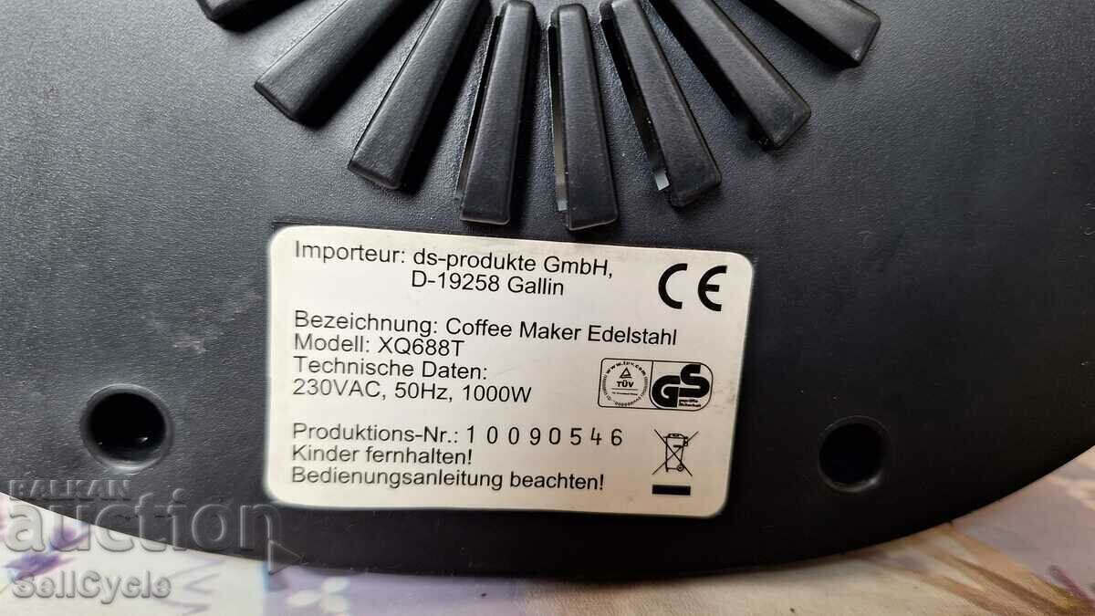 ✅COFFEE MACHINE Edelstahl - XQ688T 1000W❗ - 7 ✅COFFEE MACHINE Edelstahl - XQ688T 1000W❗ - 7