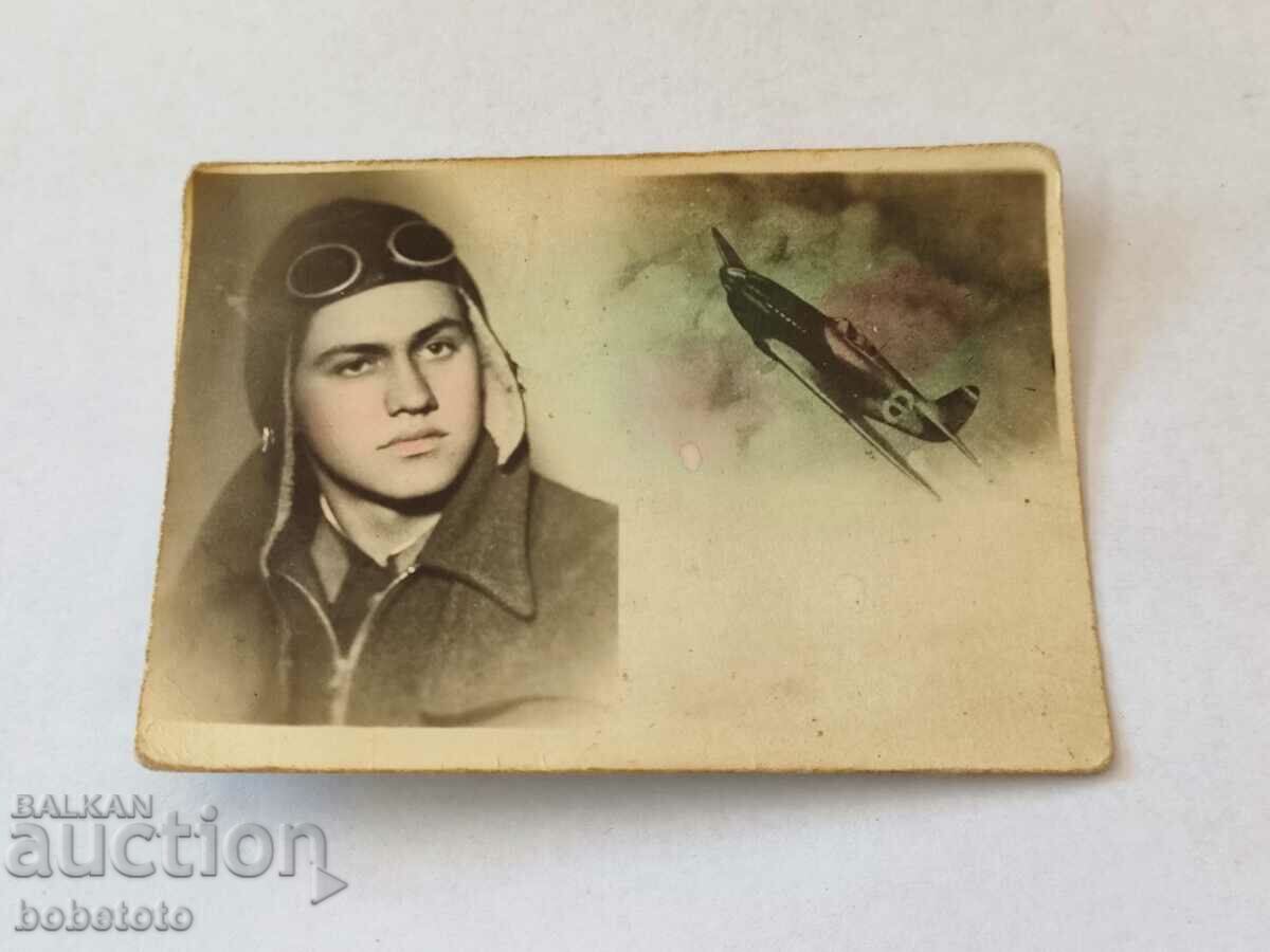 Vechi aviator foto militar