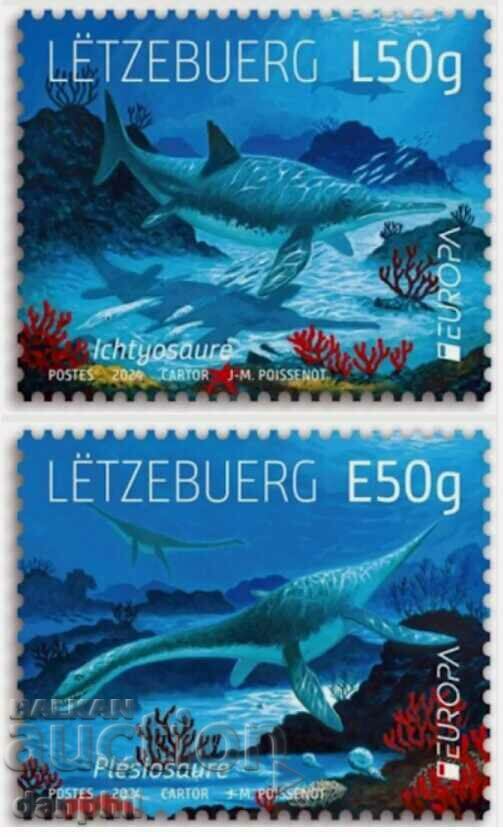 Luxembourg 2024 Europe SEPT Aquatic fauna (**) pure series