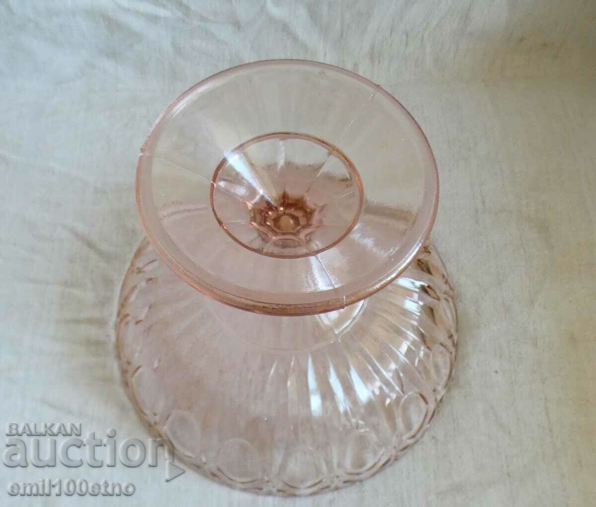 Livrarea Fructei vechi din sticlă colorată frumos Livrarea Fructei vechi din sticlă colorată frumos