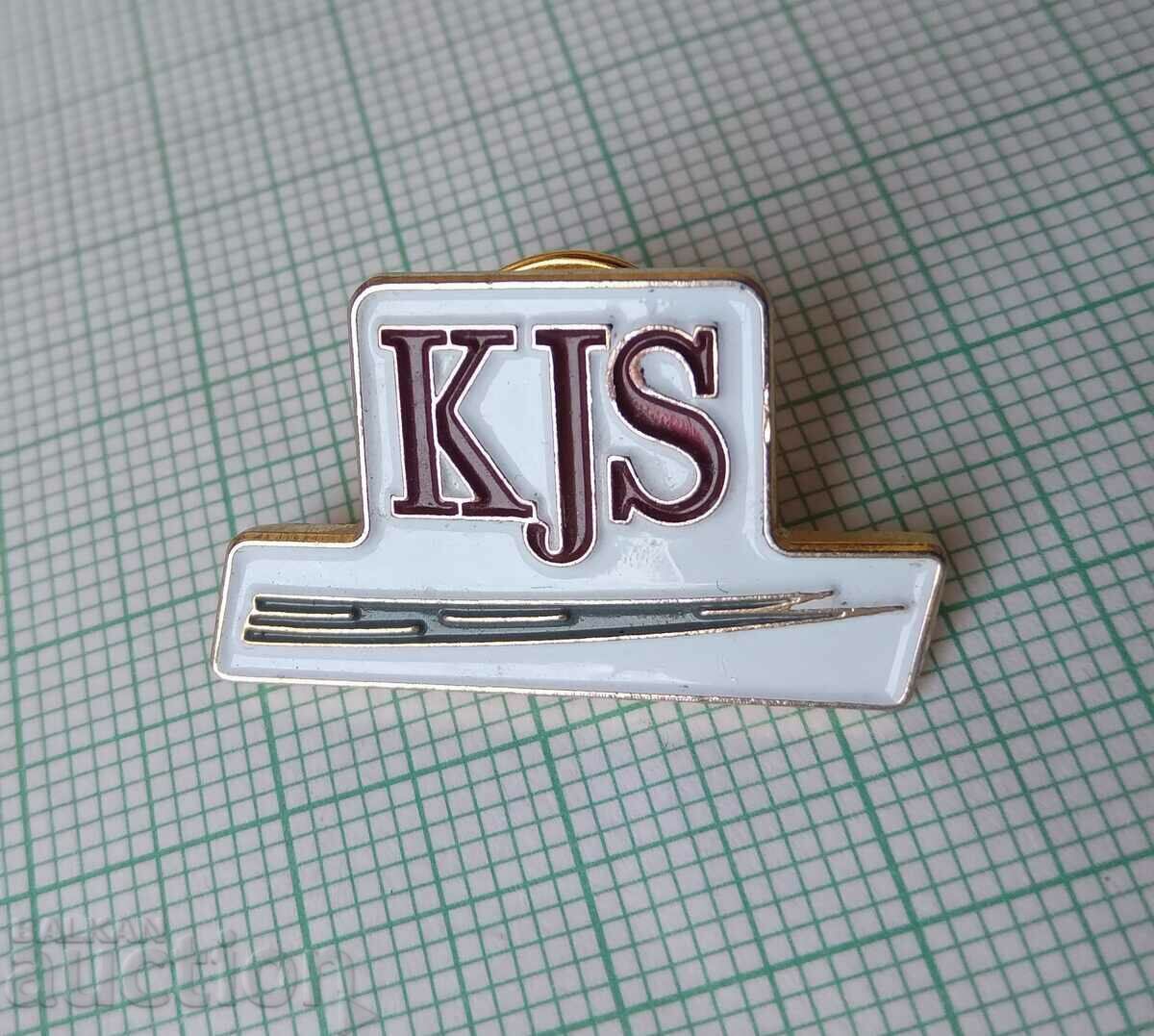 16080 Badge - KJS with price 1.00 BGN | € 0.51 16080 Badge - KJS with price 1.00 BGN | € 0.51