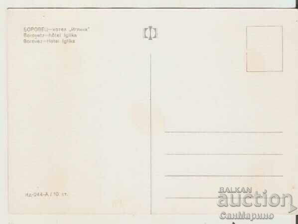 Card Bulgaria Borovets Lodge "Iglika"** with price 0.70 BGN | € 0.36 Card Bulgaria Borovets Lodge "Iglika"** with price 0.70 BGN | € 0.36