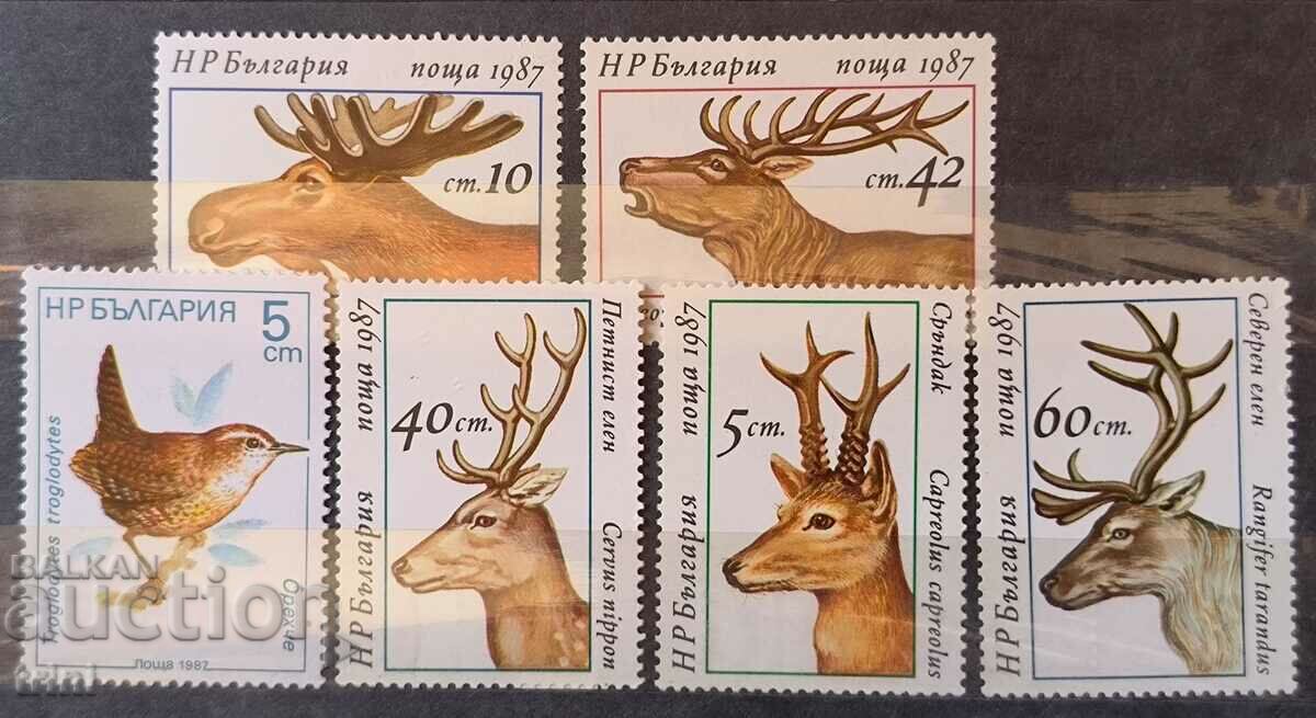 Bulgaria Fauna Deer 1987