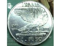 50 centesimi 1940 Ιταλία Αετός - φασισμός