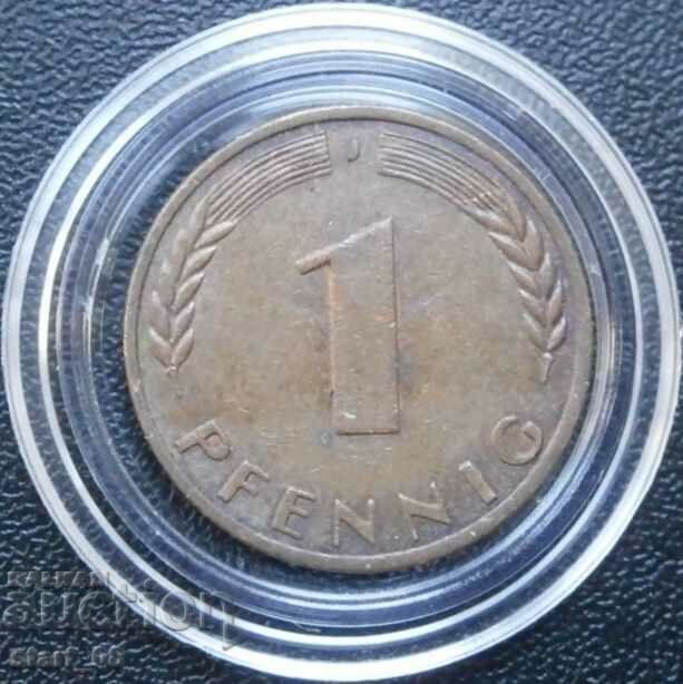 Γερμανία 1 pfennig 1969