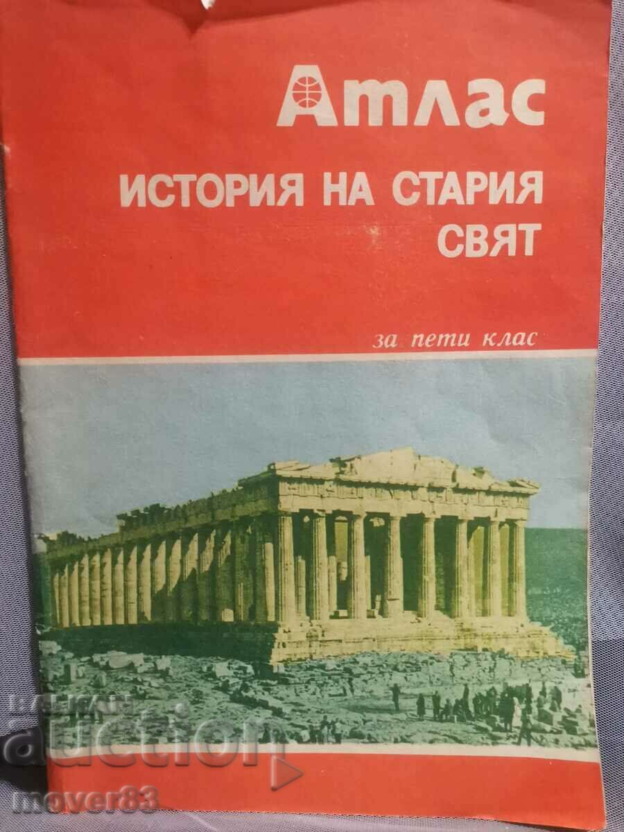 Atlas. History of the old world. 1979 year