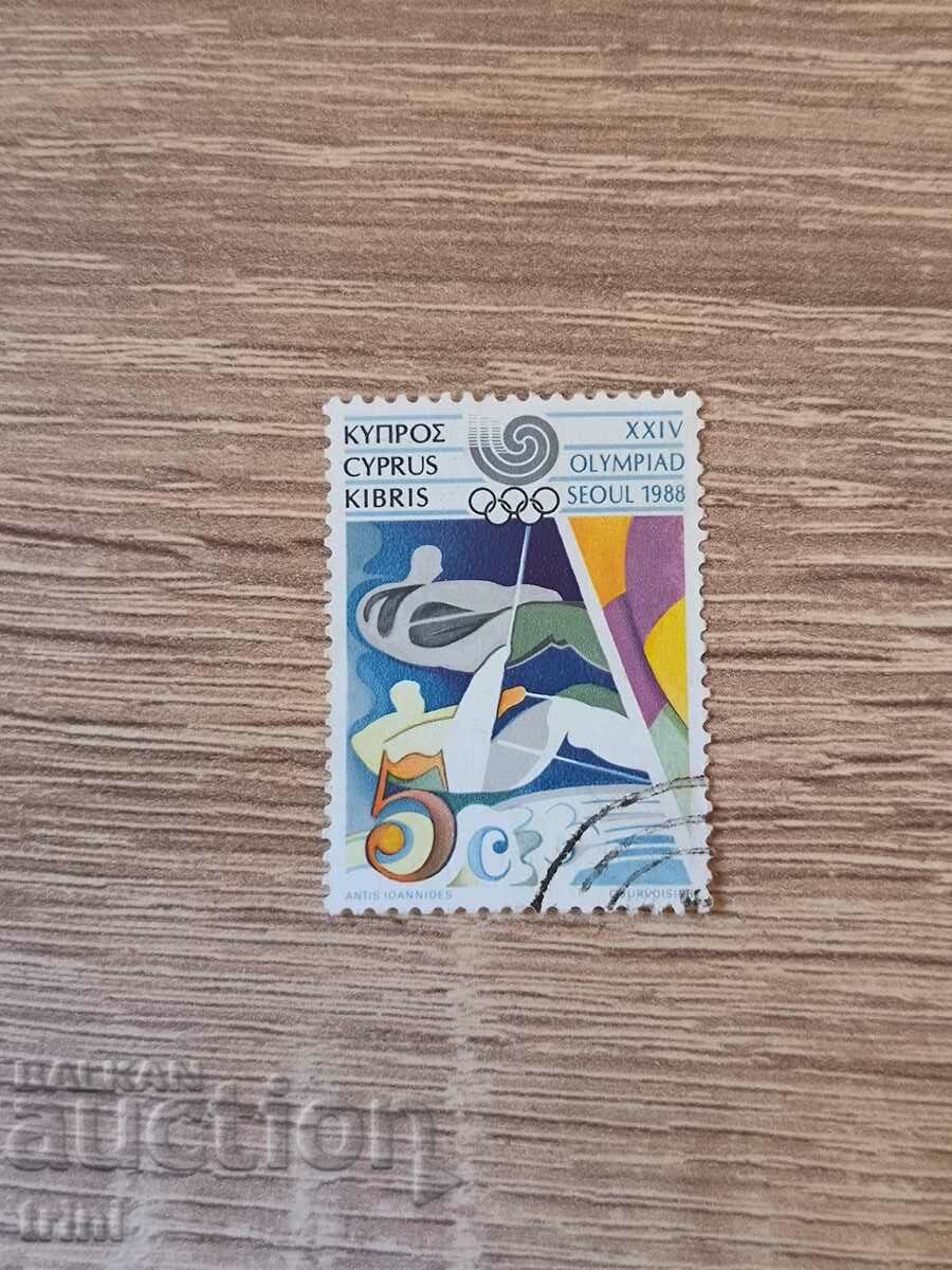 Кипър Спорт Олимпиада 1988 г.