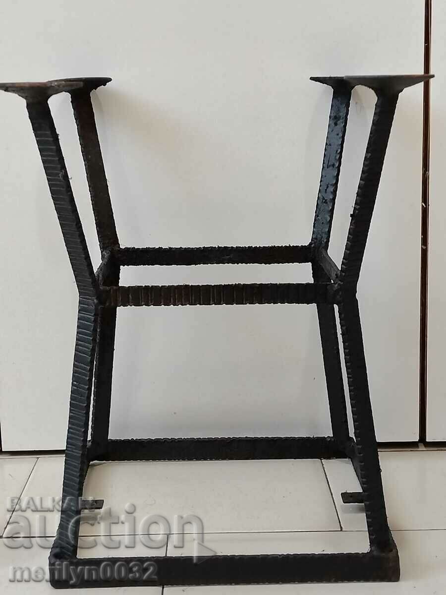 Μεταλλικό σκαμπό τραπεζάκι σαλονιού από σφυρήλατο σίδερο - 7 Μεταλλικό σκαμπό τραπεζάκι σαλονιού από σφυρήλατο σίδερο - 7