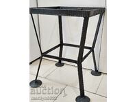 Metal stool coffee table wrought iron