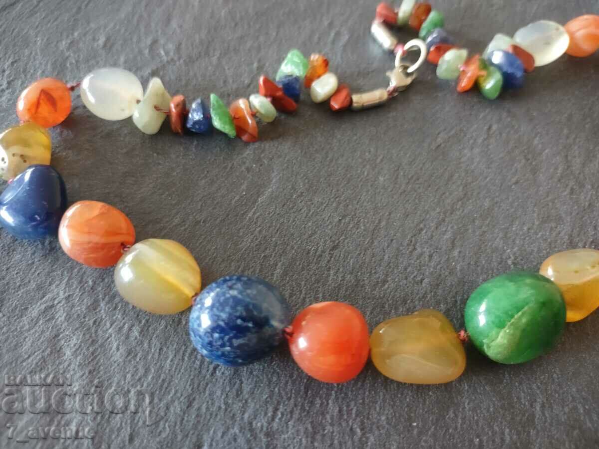 Auction NECKLACE of natural stones, uniquely beautiful 06/19/24 Auction NECKLACE of natural stones, uniquely beautiful 06/19/24