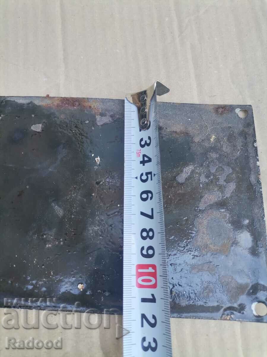 Delivery of Enamel plate Delivery of Enamel plate