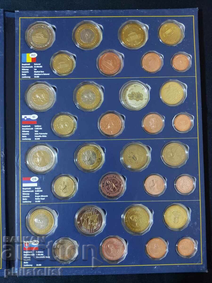 Set of 7 trial euro series 2003 year III - 5 Set of 7 trial euro series 2003 year III - 5